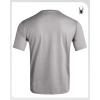imageSpyder Mens Athletic Shirts  Moisture Wicking Short Sleeve Crewneck Workout Shirts for Men  Relaxed Fit Mens Shirts for GymLight Grey