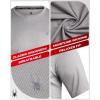 imageSpyder Mens Athletic Shirts  Moisture Wicking Short Sleeve Crewneck Workout Shirts for Men  Relaxed Fit Mens Shirts for GymLight Grey