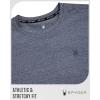 imageSpyder Mens Athletic Shirts  Moisture Wicking Short Sleeve Crewneck Workout Shirts for Men  Relaxed Fit Mens Shirts for GymNavy