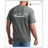 imageSpyder Mens TShirts  Soft Cotton Blend Short Sleeve Graphic Tees Crew Neck Tshirt for Men  Casual Shirts for Daily WearDark Forest