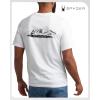 imageSpyder Mens TShirts  Soft Cotton Blend Short Sleeve Graphic Tees Crew Neck Tshirt for Men  Casual Shirts for Daily WearWhite