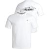 imageSpyder Mens TShirts  Soft Cotton Blend Short Sleeve Graphic Tees Crew Neck Tshirt for Men  Casual Shirts for Daily WearWhite