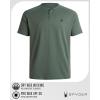 imageSpyder Mens Henley Shirt  Lightweight Quick Dry Moisture Wicking Short Sleeve Athletic Performance Shirts for MenSpruce Green