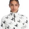 imageSpyder Womens Vivid Half Zip TNeck Ski Base Layer