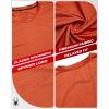 imageSpyder Mens T Shirt  Athletic Performance Short Sleeve Running Workout Tee  Moisture Wicking Crewneck Shirts for MenBurnt Orange