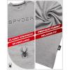 imageSpyder Mens T Shirt  Athletic Performance Short Sleeve Running Workout Tee  Moisture Wicking Crewneck Shirts for MenHeather Grey