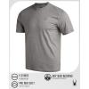 imageSpyder Mens T Shirt  Athletic Performance Short Sleeve Running Workout Tee  Moisture Wicking Crewneck Shirts for MenHeather Grey Solid