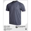 imageSpyder Mens T Shirt  Athletic Performance Short Sleeve Running Workout Tee  Moisture Wicking Crewneck Shirts for MenNavy Heather Solid