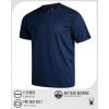 imageSpyder Mens T Shirt  Athletic Performance Short Sleeve Running Workout Tee  Moisture Wicking Crewneck Shirts for MenNavy Jacquard