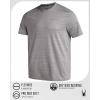 imageSpyder Mens T Shirt  Athletic Performance Short Sleeve Running Workout Tee  Moisture Wicking Crewneck Shirts for MenPewter Jacquard
