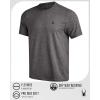 imageSpyder Mens T Shirt  Athletic Performance Short Sleeve Running Workout Tee  Moisture Wicking Crewneck Shirts for MenPolar Solid