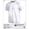imageSpyder Mens T Shirt  Athletic Performance Short Sleeve Running Workout Tee  Moisture Wicking Crewneck Shirts for MenWhite Sleeve Logo