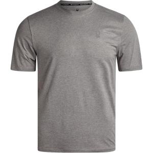 imageSpyder Mens T Shirt  Athletic Performance Short Sleeve Running Workout Tee  Moisture Wicking Crewneck Shirts for MenHeather Grey Solid