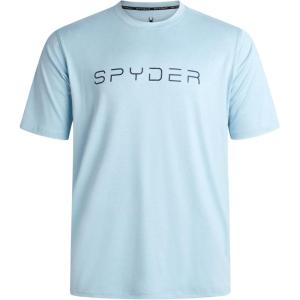 imageSpyder Mens T Shirt  Athletic Performance Short Sleeve Running Workout Tee  Moisture Wicking Crewneck Shirts for MenSky Blue