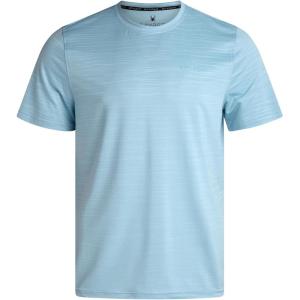 imageSpyder Mens T Shirt  Athletic Performance Short Sleeve Running Workout Tee  Moisture Wicking Crewneck Shirts for MenSky Jacquard