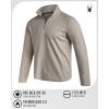 imageSpyder Mens Quarter Zip Pullover Sweatshirt  Lightweight Soft Fleece Athletic Pullover  Gym ampamp Running Sweatshirts for MenBone