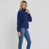 imageSpyder Fleece Pullover Women  Soft Quarter Zip Warm Lightweight Long Sleeve Sweater Top for Fall Winter Casual WearNavy