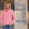 imageSpyder Fleece Pullover Women  Soft Quarter Zip Warm Lightweight Long Sleeve Sweater Top for Fall Winter Casual WearPink