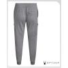 imageSpyder Mens Cargo Joggers  Soft Poly Fleece Mens Sweatpants with Pockets and Drawcord Waistband for Jogging Hiking WorkoutHeather Grey