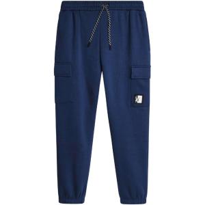 imageSpyder Mens Cargo Joggers  Soft Poly Fleece Mens Sweatpants with Pockets and Drawcord Waistband for Jogging Hiking WorkoutBlue