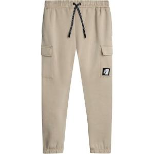 imageSpyder Mens Cargo Joggers  Soft Poly Fleece Mens Sweatpants with Pockets and Drawcord Waistband for Jogging Hiking WorkoutCloud