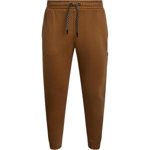 imageSpyder Mens Cargo Joggers  Soft Poly Fleece Mens Sweatpants with Pockets and Drawcord Waistband for Jogging Hiking WorkoutSaddle