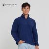 imageSpyder Fleece Quarter Zip Pullover Men  Polar Fleece Lightweight Athletic Sweater Warm 14 Zipper Jacket Mock NeckNavy