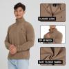 imageSpyder Fleece Quarter Zip Pullover Men  Polar Fleece Lightweight Athletic Sweater Warm 14 Zipper Jacket Mock NeckTimber