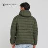 imageSpyder Packable Puffer Jacket Men with Hood Lightweight Winter Jackets for MenOlive
