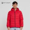 imageSpyder Packable Puffer Jacket Men with Hood Lightweight Winter Jackets for MenRed