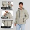 imageSpyder Packable Puffer Jacket Men with Hood Lightweight Winter Jackets for MenStone