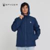 imageSpyder Packable Rain Jacket Men  Waterproof Windbreaker with Hood Lightweight Rain Coat Slicker Travel Golf FishingNavy