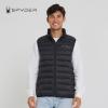 imageSpyder Puffer Vest for Men  Lightweight Quilted Outdoor Vest with Pockets Puffer Vest Jacket for MenBlack