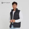 imageSpyder Puffer Vest for Men  Lightweight Quilted Outdoor Vest with Pockets Puffer Vest Jacket for MenBlack