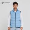 imageSpyder Puffer Vest for Men  Lightweight Quilted Outdoor Vest with Pockets Puffer Vest Jacket for MenDrift Blue