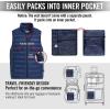 imageSpyder Puffer Vest for Men  Lightweight Quilted Outdoor Vest with Pockets Puffer Vest Jacket for MenNavy Tonal