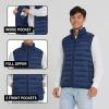 imageSpyder Puffer Vest for Men  Lightweight Quilted Outdoor Vest with Pockets Puffer Vest Jacket for MenNavy Tonal