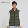 imageSpyder Puffer Vest for Men  Lightweight Quilted Outdoor Vest with Pockets Puffer Vest Jacket for MenOlive