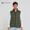 imageSpyder Puffer Vest for Men  Lightweight Quilted Outdoor Vest with Pockets Puffer Vest Jacket for MenOlive