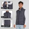 imageSpyder Puffer Vest for Men  Lightweight Quilted Outdoor Vest with Pockets Puffer Vest Jacket for MenPolar