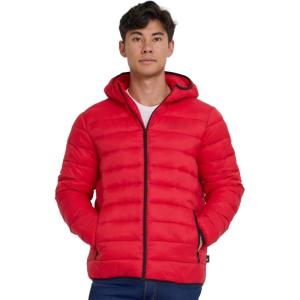 imageSpyder Packable Puffer Jacket Men with Hood Lightweight Winter Jackets for MenRed