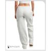 imageSpyder Womens Sweatpants  Cozy Fleece Joggers Athletic Cargo Sweatpants for Women with Adjustable Drawstring Waist ampamp PocketsPearl