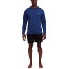 imageSpyder Mens Long Sleeve Rashguard  QuickDry Swim Shirt Sun Protection Performance TopAbyss