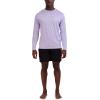 imageSpyder Mens Long Sleeve Rashguard  QuickDry Swim Shirt Sun Protection Performance TopPurple