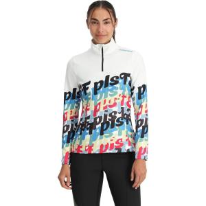 imageSpyder Womens Vivid Half Zip TNeck Ski Base LayerWhite