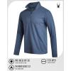 image:imageSpyder Mens Quarter Zip Pullover Sweatshirt  Lightweight Soft Fleece Athletic Pullover  Gym amp Running Sweatshirts for MenBlue Slate