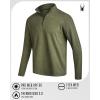 image:imageSpyder Mens Quarter Zip Pullover Sweatshirt  Lightweight Soft Fleece Athletic Pullover  Gym amp Running Sweatshirts for MenOlive