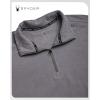 image:imageSpyder Mens Quarter Zip Pullover Sweatshirt  Lightweight Soft Fleece Athletic Pullover  Gym amp Running Sweatshirts for MenSteel Grey