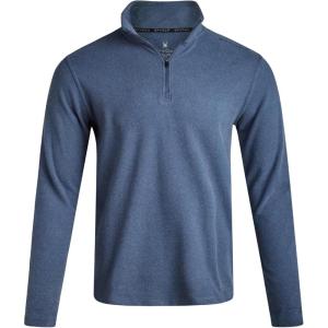 image:imageSpyder Mens Quarter Zip Pullover Sweatshirt  Lightweight Soft Fleece Athletic Pullover  Gym amp Running Sweatshirts for MenBlue Slate