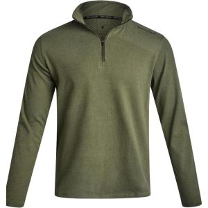 image:imageSpyder Mens Quarter Zip Pullover Sweatshirt  Lightweight Soft Fleece Athletic Pullover  Gym amp Running Sweatshirts for MenOlive